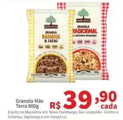 Macromix Atacado Granola mãe terra oferta