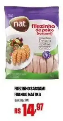 Bistek Supermercados Filezinho sasami frango nat oferta