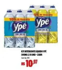Bistek Supermercados kit detergente liquido ype oferta