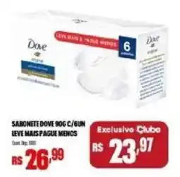 Bistek Supermercados Sabonete dove 90g c/6un oferta