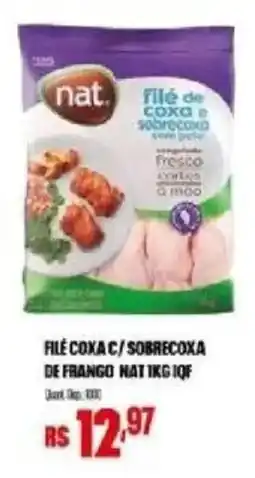 Bistek Supermercados filé coxa c/ sobrecova de frango nat oferta