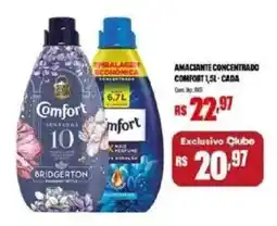 Bistek Supermercados Amaciante concentrado comfort oferta