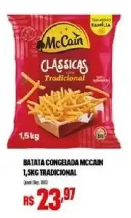 Bistek Supermercados batata congelada mccain 1,5kg tradicional oferta