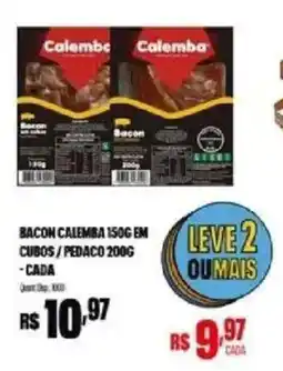Bistek Supermercados Bacon calemba oferta