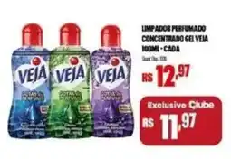 Bistek Supermercados Limpador perfumado concentrado gel veja oferta