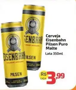 Supermercado Jacomar Cerveja eisenbahn pilsen puro malte oferta