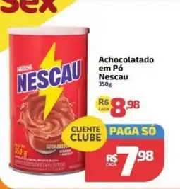 Supermercado Jacomar Achocolatado em pó nescau oferta