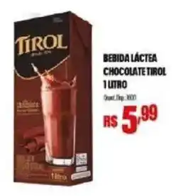 Bistek Supermercados bebida láctea chocolate tirol oferta