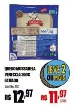Bistek Supermercados Queijo mussarela venecia fatiado oferta
