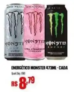Bistek Supermercados Energético monster oferta