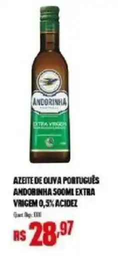 Bistek Supermercados Azeite de oliva português andorinha 500ml extra virgem 0,5% acidez oferta