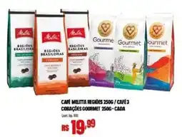 Bistek Supermercados Café melitta regiões / café 3 corações gourmet oferta