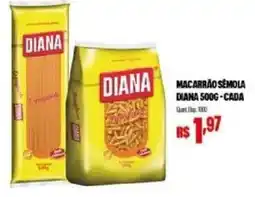 Bistek Supermercados Macarrão Sémola Diana oferta