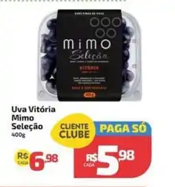 Supermercado Jacomar Uva vitória mimo seleção oferta