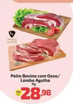 Supermercado Jacomar Peito bovino com osso lombo agulha oferta