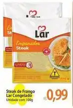Lar - steak de frango