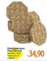 Atacadão Pacote - embalagem para pizza sao josé oferta