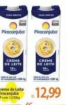Atacadão Piracanjuba - reme de leite oferta