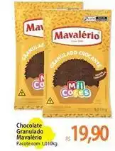 Atacadão Mavalério - chocolate granulado oferta