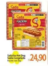 Atacadão Sadia - salsicha hot dog oferta