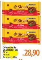 Atacadão Chocolate - cobertura de chocolate facil oferta