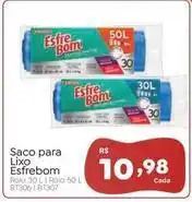 Novo Atacarejo Esfrebom - saco para lixo oferta
