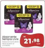 Novo Atacarejo Sempre livre - absorvente oferta
