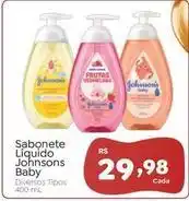 Novo Atacarejo Johnson's - sabonete líquido baby oferta