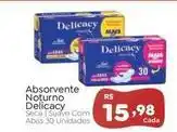 Novo Atacarejo Delicacy - absorvente noturno oferta