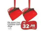 Novo Atacarejo Condor - pà para lixo com alca oferta