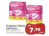 Novo Atacarejo Delicacy - protetor diário oferta