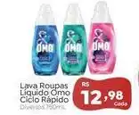 Novo Atacarejo Omo - lava roupas líquido ciclo rapido oferta