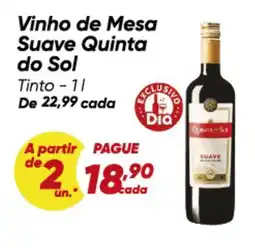 Dia Suave - vinho de mesa oferta