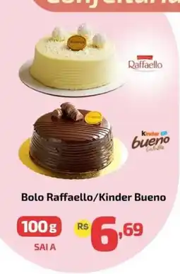 Supermercado Jacomar Bolo raffaello kinder bueno oferta