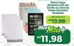 Mart Minas Pano Copa Atlântica Kit do Chefe ou Chá da Tarde Sortidos oferta