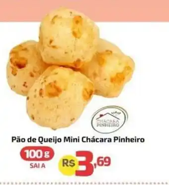 Supermercado Jacomar Pão de queijo mini chácara pinheiro oferta