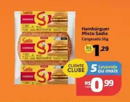 Supermercado Jacomar Hambúrguer misto sadia congelado oferta