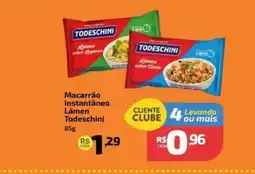 Supermercado Jacomar Macarrão instantâneo lámen todeschini oferta