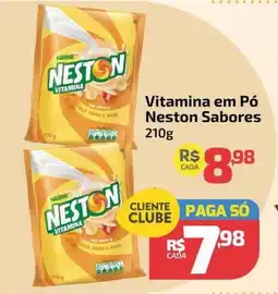 Supermercado Jacomar Vitamina em pó neston sabores oferta