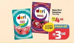 Supermercado Jacomar Bala dori gelatina tipos oferta