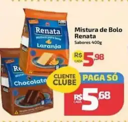 Supermercado Jacomar Mistura de bolo renata sabores oferta
