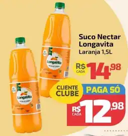 Supermercado Jacomar Suco Nectar Longavita Laranja oferta