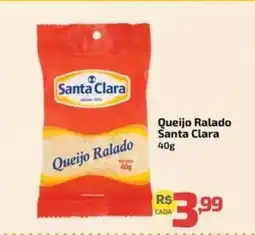 Supermercado Jacomar Queijo ralado santa clara oferta