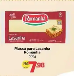 Supermercado Jacomar Massa para lasanha romanha oferta
