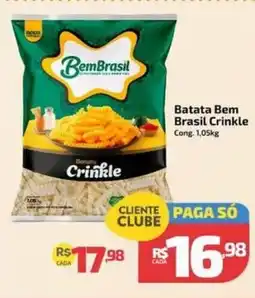 Supermercado Jacomar Batata bem brasil crinkle cong oferta