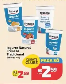 Supermercado Jacomar Logurte natural frimesa tradicional sabores oferta