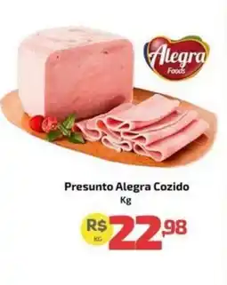 Supermercado Jacomar Presunto Alegra Cozido oferta