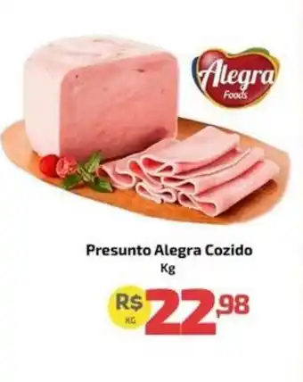 Supermercado Jacomar Presunto Alegra Cozido oferta