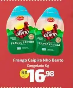 Supermercado Jacomar Frango caipira nho bento congelado oferta