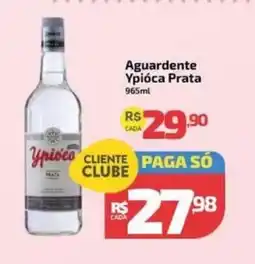 Supermercado Jacomar Aguardente Ypióca Prata oferta